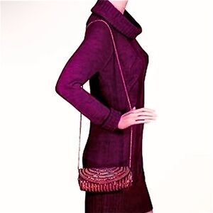 Carlo Fellini Samira Convertible Evening Irredentist Glass Beaded